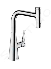 Metris Select M71-Mitigeur de cuisine 320, bec extractible, 1jet
